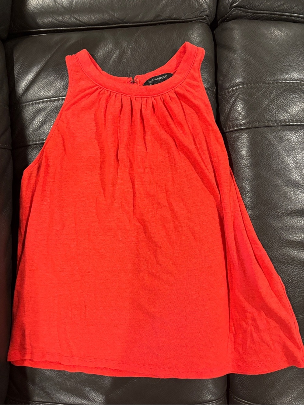 Banana Republic Lightweight Coral Tank Top